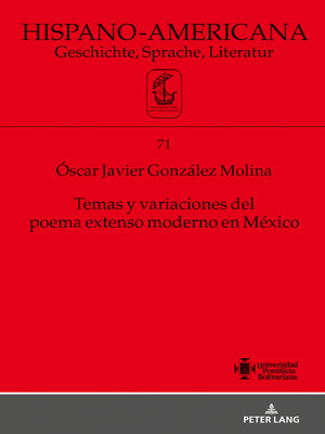 cover image of Temas y variaciones del poema extenso moderno en México